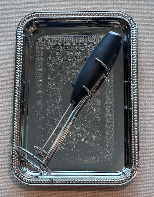 Chocolate Frother with Metal Stand
